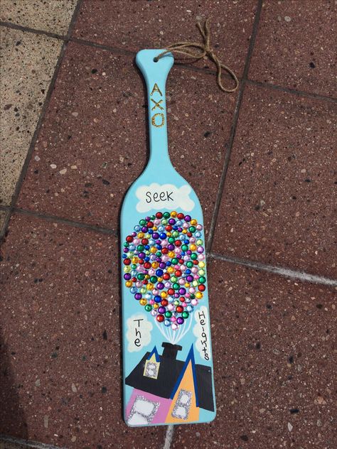 Sorority Graduation Paddle, Big Sorority Paddles, Graduation Paddle Sorority, Sorority Paddles Disney, Paddle For Big, Graduation Paddle, 21st Paddle, Paddle Sorority Big, Sorority Rush Week