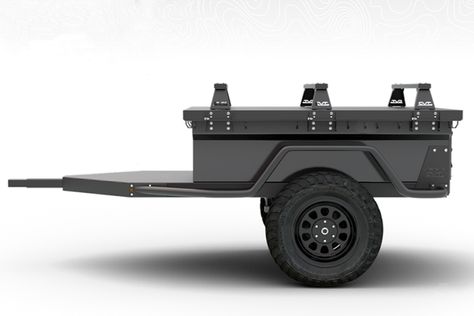 Off Road Tent Trailer, Overland Trailer Build, Beach Trailer, Offroad Trailer, Trailer Homes, Work Trailer, Jeep Trailer, Kayak Trailer, Expedition Trailer