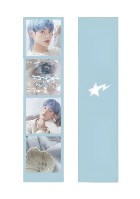 ☁️ Kpop Bookmark Printable, Kpop Bookmark, Bookmark Printable, Pop Book, Polaroid Template, Bts Polaroid, Bookmark Ideas, Cute Bookmarks, Txt Soobin