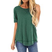 Check this out! Trendy Tunic, Cute White Tops, Loose Tunic, Trendy Tops For Women, Trendy Blouses, Loose Blouse, Tops Fall, Side Split, Womens Tunics