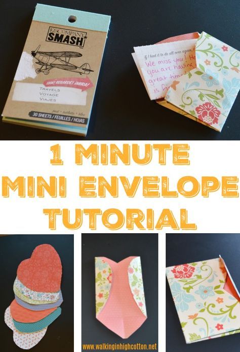 1 Minute Mini Envelope Tutorial for lunchbox notes, camp notes, or any other sending love moment! via Walking in High Cotton Mini Envelope Template Free Printable Patterns, How To Make A Mini Envelope Out Of Paper, Diy Mini Envelopes Easy, How To Make Mini Envelopes, Diy Small Envelope, Small Envelopes Diy, Tiny Envelopes Diy, Diy Mini Envelopes, Ladies Bible Study Ideas