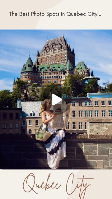 Kirsten Wendlandt on Instagram: "SAVE for your next trip to Quebec City 📸

There’s no surprise that Quebec City is full of instagrammable places, and these are just a few of my favourite Quebec City photo spots!

By the way - I have a full guide to the most instagrammable places in Quebec City on my blog so head to the link in my bio and search Quebec City for even more great photo spots ♥️

Which one do you like best?
.
.
.
.
.
#quebeccity #quebeccite #quebec #montreal #travelcanada #montrealmoments #montrealcity #quebec #explorecanada #canada #travelcanada #quebecregion #quebectravelers #canadatravel #qc #quebeccanada #québec #canadian #speechlessplaces #prettylittletrips #quebecoriginal #traveladdicted #travelawesome #travelstoke #quebecphotography #travelpics #postcardplaces #bonjourq Most Instagrammable Places, Explore Canada, Instagrammable Places, Quebec City, Quebec Canada, Canada Travel, Travel Pictures, My Favourite, Montreal