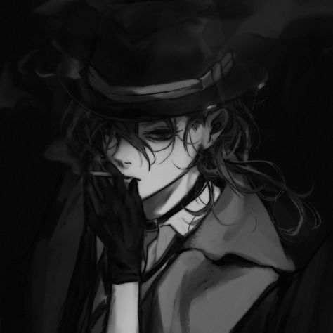 Soukoku Dark Era, Chuuya Dark Era, Dark Era Dazai, Chuuya Nakahara Pfp, Chuuya Pfp, Bsd Pfp, Dog Doctor, Nakahara Chuuya, Dog Artist