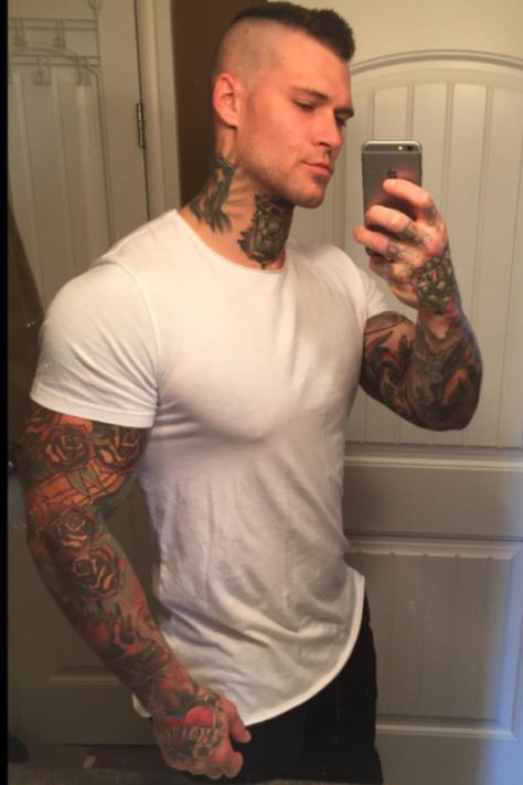 Marshall Perrin Marshall Perrin, Hot Firefighter, Tatted Guys, Tattoo Guys, Guys With Tattoos, Marshall Lee, Muscle Guys, Tattoos Men, Tattooed Men