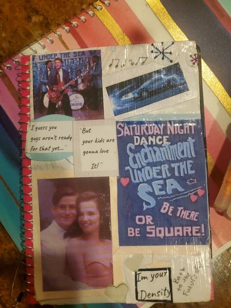 Cool 80s notebook 80s Notebook, Homemade Notebook, Guys Night, S Diary, To The Future, Back To The Future, Dear Diary, Under The Sea, The Future