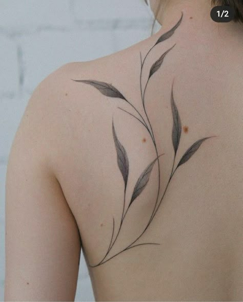 Floral Back Tattoos, Hip Tattoos Women, Vine Tattoos, Spine Tattoos For Women, E Tattoo, Back Tattoo Women, Spine Tattoos, Rib Tattoo, Hip Tattoo