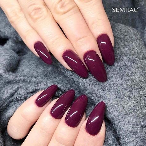 Neutral Nails Acrylic, Burgundy Nail Designs, Plum Nails, Wine Nails, Nail Shimmer, Burgundy Nails, Purple Wine, Neutral Nails, Burgundy Wine