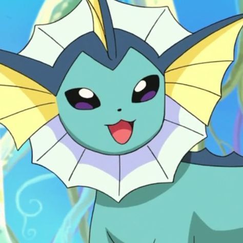 Vaporeon Icon, Anime And Manga, Pokemon, Anime, Blue, Pokémon