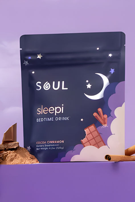 🛌😴Experience the world's healthiest nightcap for satisfying sleep. Sleepi is the world's healthiest nightcap, with a delicious cinnamon chocolate flavor and a blend of clinically proven ingredients, including the advanced Melatonin blend, SleepRite.

Explore our Pinterest Board for more ideas and in-depth details on Marmalade.

#RestfulNights #SleepSupplements #CalmingTeas #SleepEssentials #BlissfulSleep #Relaxation #Rejuvenation #SleepWell #CalmSleep #SweetDreams #HealthySleepHabits Sleep Branding, Millet Bars, Cloud Packaging, Sleep Capsule, Bedtime Drink, Sleep Essentials, Pinterest Branding, Supplements Packaging, Sleep Products