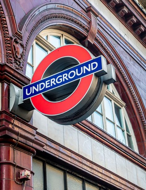 Underground Sign, Arch Windows, Red Building, Digital Fabrication, Kensington London, Stop Sign, South Kensington, Body Balance, Gcse Art