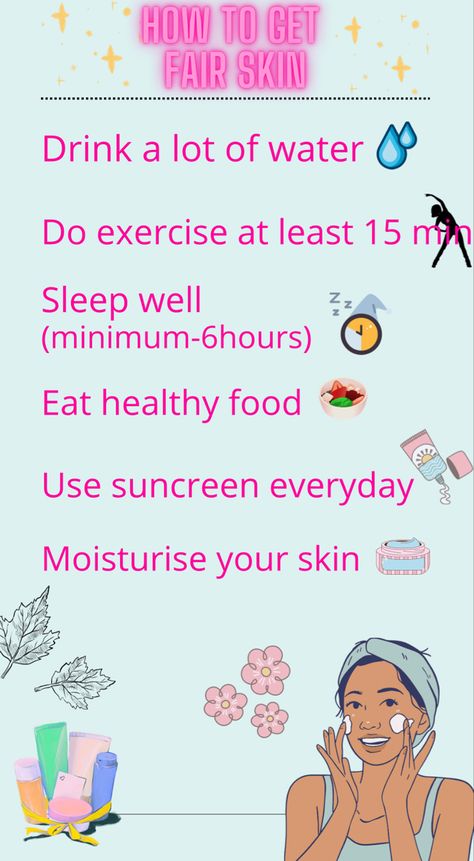 How To Become Fair, Get Fair Skin, Skin Drinks, Winter Care, Clear Healthy Skin, Natural Face Skin Care, Beauty Routine Tips, Fair Skin Tone, Skin Care Routine Steps