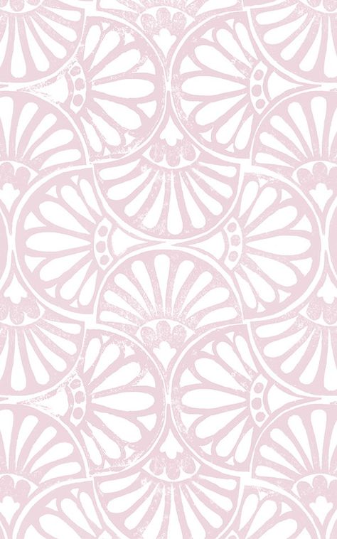 Welcome a bespoke and personal feel to your interior theme with this Pink Art Deco Fan Pattern Wallpaper Mural, a hand-crafted wallpaper created in-house. Creatively formed by our in-house designer with linocut prints, this unique design exudes a rustic, hand-made feel that will keep your home feeling authentic and truly impressive. Wallpaper Art Deco, Pink Art Deco, Deco Wallpaper, Murals Wallpaper, Art Deco Wallpaper, Print Inspiration, Cute Patterns Wallpaper, Iphone Background Wallpaper, Summer Wallpaper