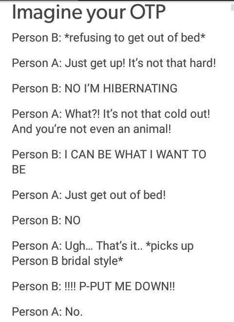 It's what the title says. This is intended for female readers. … #fanfiction #Fanfiction #amreading #books #wattpad Bed Pictures, Imagine Your Otp, Otp Prompts, Story Writing Prompts, Book Prompts, Writing Dialogue Prompts, Funny Couple, Dialogue Prompts, Writing Inspiration Prompts