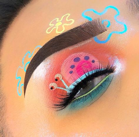 Monster Makeup, Face Art Makeup, Rave Makeup, Halloween Makeup Inspiration, Swag Makeup, Eye Makeup Pictures, Ethereal Makeup, Eye Makeup Designs, Colorful Eye Makeup