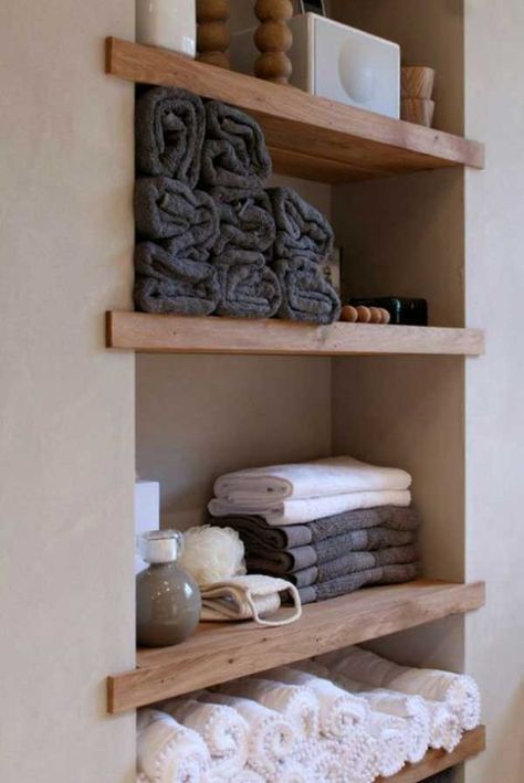 Shelves Above Toilet, Bathroom Towel Storage, Garden Retreat, Over Toilet, Bathroom Storage Shelves, Victorian Garden, Small Remodel, Room Shelves, Small Bathroom Storage