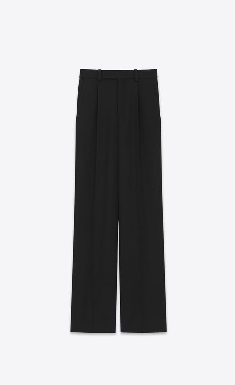 Ysl Pants, Rosé Ysl, Black Flare Pants, Fantasy Gowns, Uk Clothing, Black Flare, Flared Pants, Tailored Pants, Flare Pants