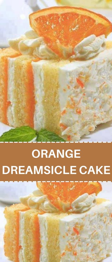 Toni Recipes, Orange Dreamsicle Cake Recipe, Summer Bakes, Dreamsicle Cake Recipe, Orange Dreamsicle Cake, Dreamsicle Cake, What To Cook For Dinner, Ham Dinner, Orange Dreamsicle