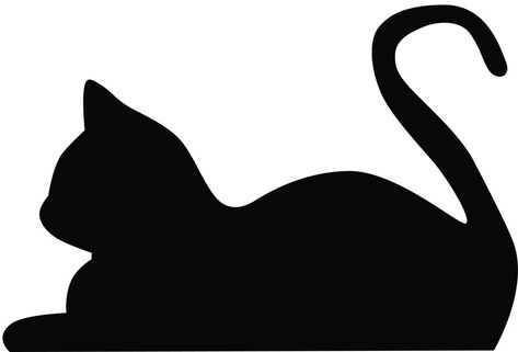 These are cat silhouette's that will represent each rank, depending on if you can't find the... I Love Cats, A Black Cat, Cat Silhouette, The Shape, A Cat, A Black, Black Cat, I Love, White