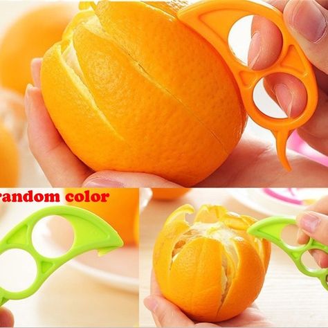 Orange Peeler, Navel Oranges, Kinds Of Fruits, Fruit Peel, Vegetable Slicer, Vegetable Tools, Cool Kitchen Gadgets, Orange Peel, Lemon Lime