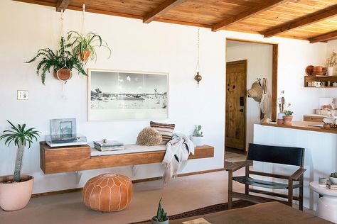 Our Book 'At Home in Joshua Tree' Releases October 23 – The Joshua Tree House Farmhouse Beach House, Floating Console, Beautiful Office Spaces, Joshua Tree House, Farmhouse Beach, Tree Furniture, Desert Living, Beautiful Office, Coastal Farmhouse