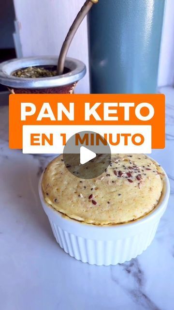 Pan Keto Receta, Desayunos Keto, Pan Nube, Postres Keto, Pan Keto, Desayuno Keto, Recetas Keto, Deli Food, Keto Foods