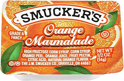 Sugar Free Orange Marmalade, Smuckers Jam, Jelly Cups, Orange Juice Concentrate, Orange Marmalade, Healthy Lunchbox, Real Fruit, Sweet Citrus, Fruit Jelly