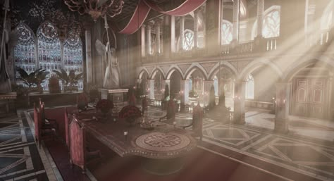 Throne Room Kingdom City, Ancient Kingdom, Throne Room, Fantasy Concept Art, Interior Art, Ghost Chair, Final Fantasy, Fantasy Art, Concept Art