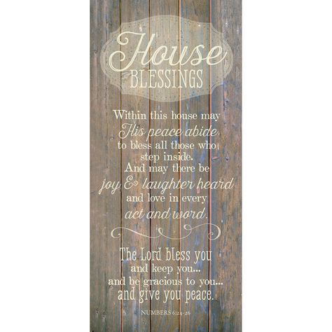 House Blessing Wood Plaque Inspiring Quote 5.5"x12" - Classy Vertical Frame Wall Hanging Decorati... Prayer For My Son, House Blessing, Popular Christmas Gifts, Keyhole Hanger, Nantucket Style Decor, Special Words, Art Plaque, Mantel Decorations, Wood Plaques