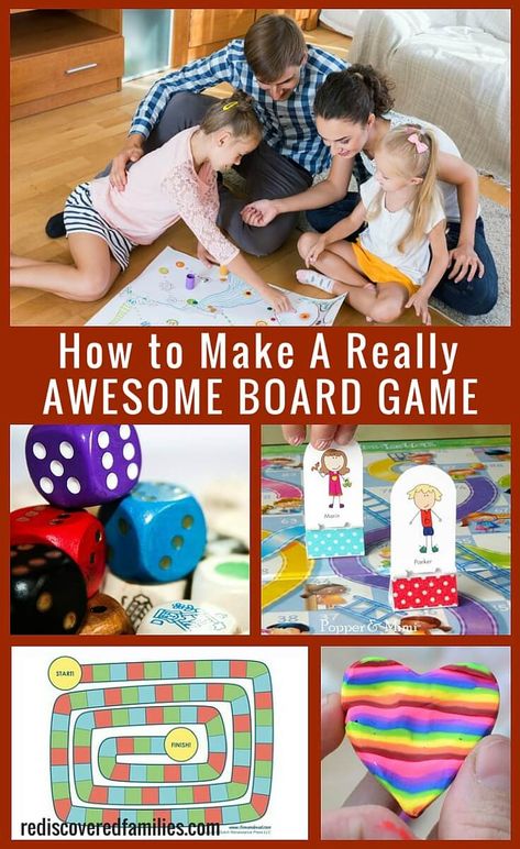 Homemade Board Games For Kids, Make A Board Game, Board Game Themes, Preschool Board Games, Homemade Board Games, Board Game Room, Board Games For Couples, Board Games Diy, Board Game Design