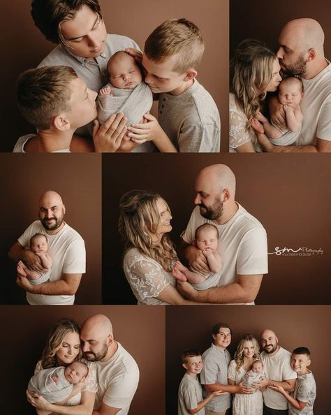 Backdrop Photoshoot, Family Photoshoot Outfits, Seamless Backdrop, Newborn Family, Photoshoot Outfits, Family Photoshoot, Mocha, Couple Photos