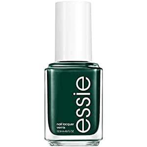 Cute Nail Colors, Essie Nail Colors, Fun Nail Colors, Colors For Dark Skin, Manicure Gel, Green Nail Polish, Black Nail Polish, Vegan Nail Polish, Green Nail