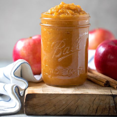 Pumpkin Applesauce Recipe Pumpkin Applesauce, Spiced Applesauce, Life Made Simple, Apple Sauce Recipes, Fall Snacks, Apple Sauce, Pumpkin Apple, Pastry Blender, Delicious Pumpkin