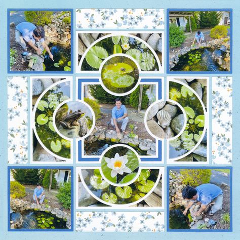 Farm Layouts, Mosaic Moments, Page Scrapbooking, Paper Mosaic, Farm Layout, Multiple Pictures, Family Scrapbook, Lavender Farm, The Dot