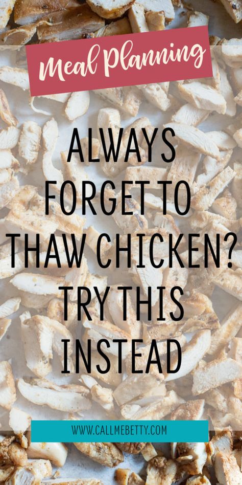 Defrost Chicken Instant Pot, How To Thaw Chicken Quickly, How To Cook Frozen Chicken, Thawing Frozen Chicken, Cooking Chicken From Frozen, Frozen Chicken Tenderloin Recipes, Chicken Recipes To Freeze, Easy Frozen Chicken Recipes, Frozen Chicken In Crockpot