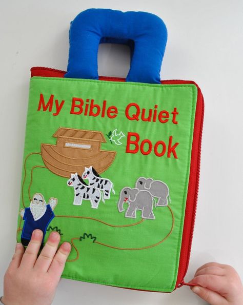 My Bible Quiet Book Activity Cloth Busy Book Bible Stories and | Etsy Bible Quiet Book, My Bible, Bible Book, Quiet Book Patterns, Toddler Quiet Book, Baby Dedication, Jesus Stories, Church Activities, Felt Book