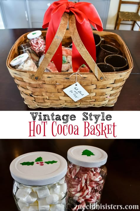 Blanket And Hot Cocoa Gift, Hot Coco Basket Ideas, Diy Hot Chocolate Gifts Basket, Hot Chocolate Bar Gift Basket, Hot Chocolate Basket Ideas, Hot Cocoa Basket Ideas, Hot Chocolate Gift Basket Ideas, Hot Cocoa Gift Basket Ideas, Diy Hot Cocoa Gift