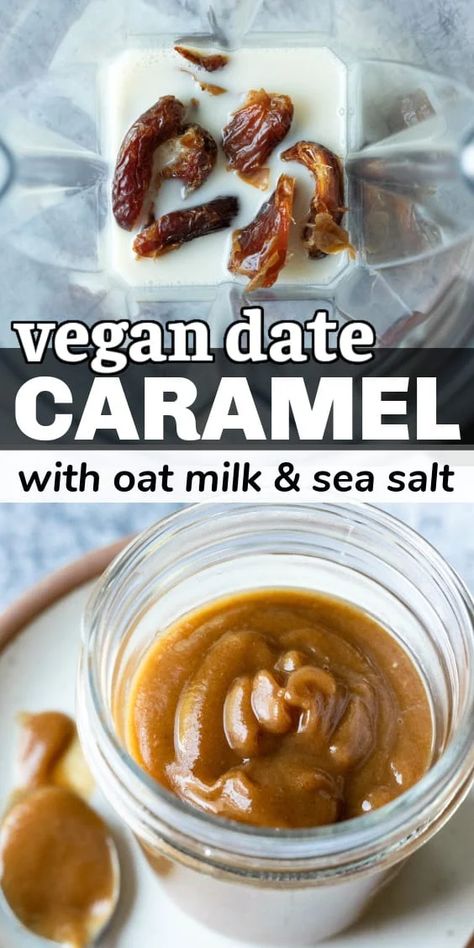 Pb Desserts, Wfpb Sauces, Date Caramel Sauce, Date Caramel, Vegan Caramel, Vegan Sauces, Gluten Free Dairy Free Recipes, Caramel Recipes, Healthy Ingredients