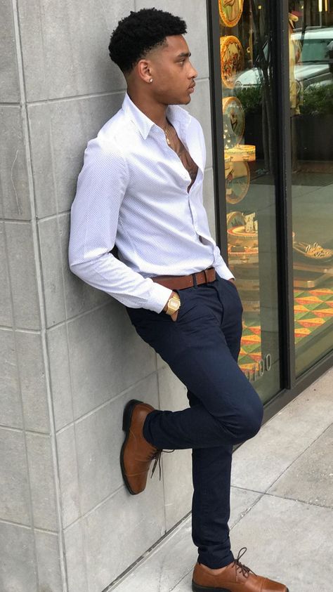 Business Casual Black Men, Men Graduation Outfit, Black Men Fashion Urban, Black Outfit Men, Mens Business Casual Outfits, Black Men Fashion Casual, Formal Men Outfit, Classy Outfits Men, Homecoming Outfits