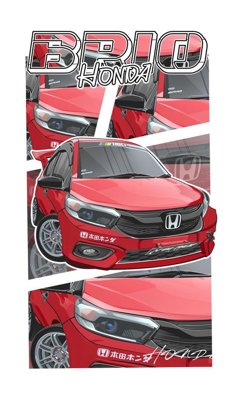 Cloth design CAR Honda BRIO #BRIO #clothes #clothdesign #vectorcar #clothcar #clothescar #BRIOVECTOR #hondabrio #CARCLOTHES Honda Brio, Car Honda, Desain Buklet, Car Vector, Cloth Design, Honda (car), Cars Clothes, Sports Cars Luxury, Graphic Design Services