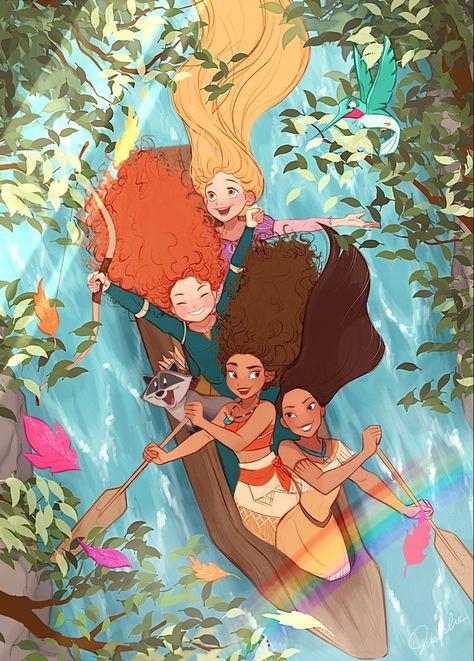 Disney Royalty, ليلو وستيتش, Cartoon City, Pocket Princess, Disney Character Art, Disney High, Disney Princess Artwork, Disney Princess Fan Art, Images Disney