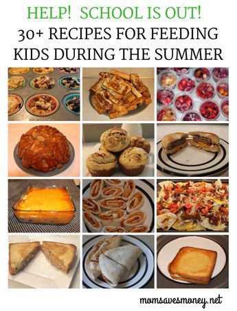 It's summer break! Are you ready for kids to be home & make meals every day? Here's 30+ easy breakfast, lunch and dinner recipes that kids will love! Lunch Ideas Kids At Home, Summer Lunch Ideas, Easy Lunches For Kids, Summer Meal Ideas, Summer Lunches, Lunches For Kids, Kid Lunches, Kid Meals, Kids Lunch Ideas