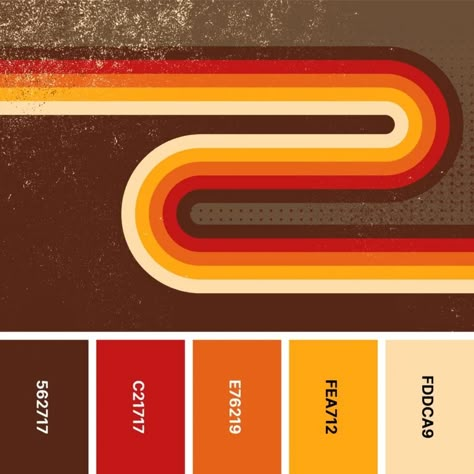 31 Retro Color Palettes for Throwback Designs - Color Meanings Retro Camping Color Palette, Retro Logo Color Palette, Retro Color Pallet, Retro Color Combinations, Chatterbox Ideas, Retro Wall Paint, Color Palette Wood, Wood Color Palette, Color Palette Retro