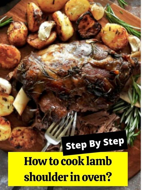 Cooking lamb shoulder in the oven is an easy way to make a delicious, hearty meal. The lamb will be cooked through and tender, with a crispy outside. In this ... Read more Lamb Shoulder Roast Recipes Ovens, How To Cook Lamb Shoulder, Lamb Shoulder Recipes Ovens, Oven Roasted Lamb Shoulder, Lamb In Dutch Oven, How To Cook Lamb Shoulder Chops, Lamb Shoulder Chops Recipes Oven, Lamb Shoulder Roast Recipes, Lamb Shoulder Chops Recipes