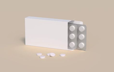 Dmitry Akreev | Freepik Pill Pack, White Circle, Packaging Mockup, 3d Rendering, Premium Photo, Floating Shelves, Mockup, Theater, Shelves