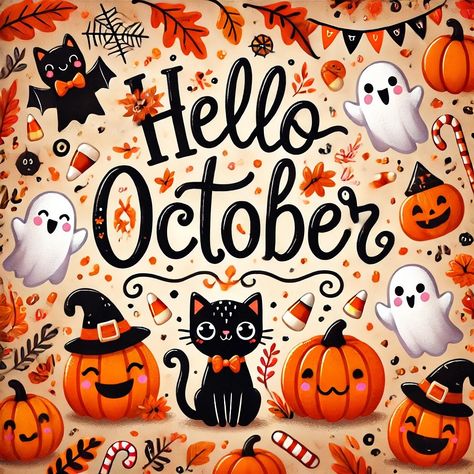 Hello October 🧡🖤 Looking forward to seeing what this month has in store 🎃👻 #hellooctober #october #newmonth #halloween #spooky #autumn #quotes #quote #workfromhome #cat #ghost #pumpkin #essens #essensUK #beautywithcaroline #htlmpinsta Spooky Autumn, Cat Ghost, Hello October, Autumn Quotes, Ghost Pumpkin, New Month, Halloween Spooky, Looking Forward, Ghost