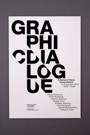 11+ Bold Typography Poster Examples, Templates & Ideas – Daily Design Inspiration #30 - 1000+ Infographics, Posters, Flyers & More | Venngage Gallery Poster Grafico, Inspiration Typographie, Visuell Identitet, Typo Poster, Desain Editorial, 타이포그래피 포스터 디자인, Typography Posters, Logo Typo, Typography Layout