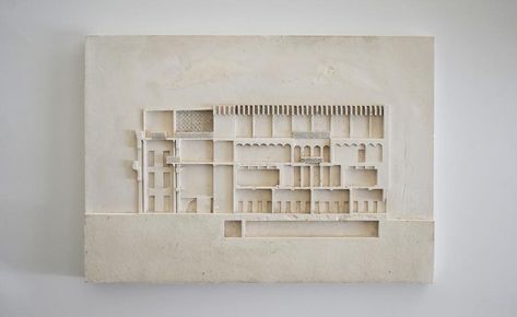 Bas Relief Architecture Model, Relief Architecture, Architectural Trees, Model Display, Paper Architecture, Architecture Models, Architecture Wallpaper, Arch Model, Architecture Model Making