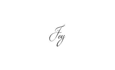 Joy Tattoo Ideas Design, Joy Tattoo Fonts, Cursive Handwriting Styles Alphabet, Joy Tattoo Ideas, Joy Name, Joy Tattoo, Easy Tattoos To Draw, Free Cursive Fonts, Easy Tattoos