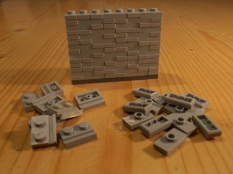 Instructions Lego, Lego Furniture, Lego Wall, Construction Lego, Micro Lego, Lego Diy, Lego Modular, Amazing Lego Creations, Lego Craft