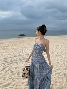 Beach Outfit Dress, Beachy Dresses, Beachy Outfits, Stitching Dresses, 사진 촬영 포즈, Fashion Top Outfits, Modest Dresses Casual, Everyday Fashion Outfits, Fashionista Clothes